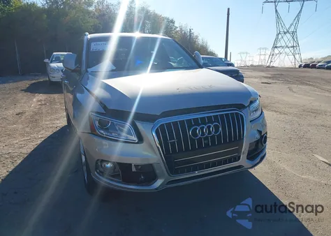 2016 Audi Q5 2.0T Premium from USA, damaged, VIN WA1L2AFP2GA093667